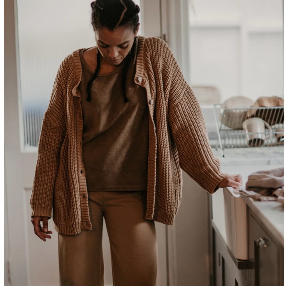 THE CHUNKY CARDIGAN - The Simple Folk
